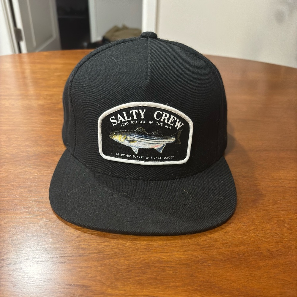 Salty crew snap back.